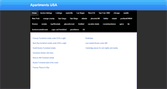 Desktop Screenshot of apartmentsusa.weebly.com