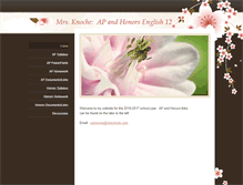 Tablet Screenshot of ccknoche.weebly.com