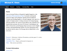 Tablet Screenshot of michaelkolsen.weebly.com