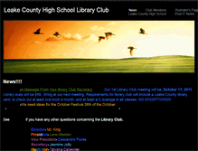Tablet Screenshot of lchslibraryclub.weebly.com