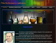 Tablet Screenshot of cikakorleoneovaradionica.weebly.com