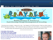 Tablet Screenshot of becauseofbrayden.weebly.com