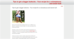 Desktop Screenshot of buttocksbigger.weebly.com