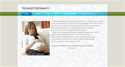 Desktop Screenshot of pregnanteens.weebly.com