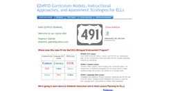 Desktop Screenshot of ed491.weebly.com