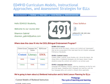 Tablet Screenshot of ed491.weebly.com