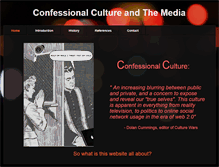 Tablet Screenshot of confessionalcultureexposed.weebly.com