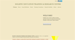 Desktop Screenshot of holisticeducentre.weebly.com