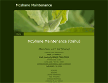 Tablet Screenshot of mcshanemaintenance.weebly.com