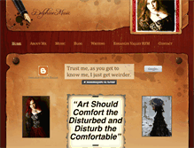 Tablet Screenshot of delphinemusic.weebly.com