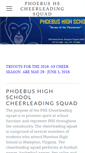Mobile Screenshot of phoebushscheerleading.weebly.com