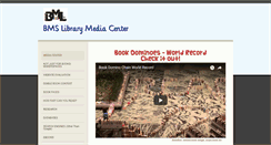 Desktop Screenshot of bennettmiddlemediacenter.weebly.com