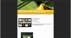 Desktop Screenshot of detroitwebdesigners.weebly.com