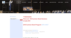 Desktop Screenshot of nbcbands.weebly.com