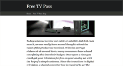 Desktop Screenshot of freetvpass.weebly.com