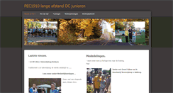 Desktop Screenshot of pec1910langeafstandjunioren.weebly.com
