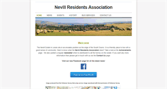 Desktop Screenshot of nevillresidentsassociation.weebly.com