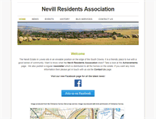 Tablet Screenshot of nevillresidentsassociation.weebly.com