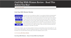 Desktop Screenshot of cool-guy-with-women-review.weebly.com