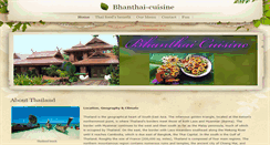 Desktop Screenshot of bhanthaicuisine.weebly.com