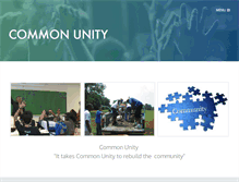 Tablet Screenshot of 4commonunity.weebly.com