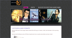 Desktop Screenshot of hungergamesfandom.weebly.com