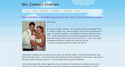 Desktop Screenshot of mrscortneyschildcare.weebly.com