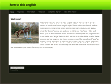 Tablet Screenshot of howtoride-english.weebly.com