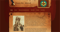 Desktop Screenshot of chunta-sha-kituwah.weebly.com