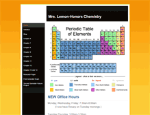 Tablet Screenshot of lemon-hchemistry.weebly.com