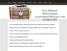 Tablet Screenshot of ellemorganphotography.weebly.com