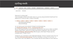 Desktop Screenshot of cycling-maik.weebly.com