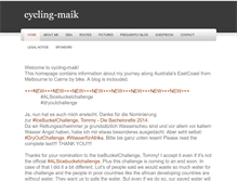 Tablet Screenshot of cycling-maik.weebly.com