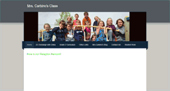 Desktop Screenshot of mrscarbinosclass.weebly.com