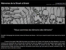 Tablet Screenshot of memoiresdelashoahabristol.weebly.com