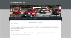 Desktop Screenshot of bricktownfiredept.weebly.com