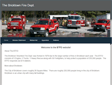 Tablet Screenshot of bricktownfiredept.weebly.com