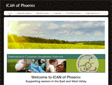 Tablet Screenshot of icanofphoenix.weebly.com