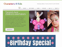 Tablet Screenshot of c4kids.weebly.com