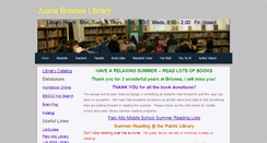 Desktop Screenshot of brioneslib.weebly.com