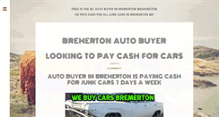 Desktop Screenshot of bremertonautobuyer.weebly.com