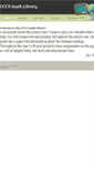 Mobile Screenshot of cccssouthlibrary.weebly.com