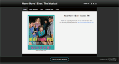Desktop Screenshot of neverhaveiever.weebly.com
