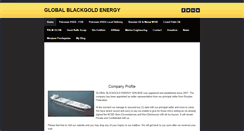 Desktop Screenshot of globalblackgold.weebly.com
