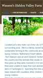 Mobile Screenshot of hiddenvalleyfarm.weebly.com