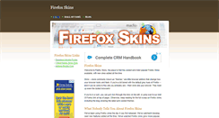 Desktop Screenshot of firefoxskins.weebly.com