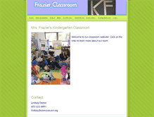Tablet Screenshot of frazierclassroom.weebly.com