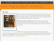 Tablet Screenshot of pikespeakcommunitycupboard1.weebly.com