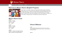 Desktop Screenshot of mexiconuevo.weebly.com