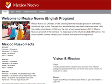 Tablet Screenshot of mexiconuevo.weebly.com